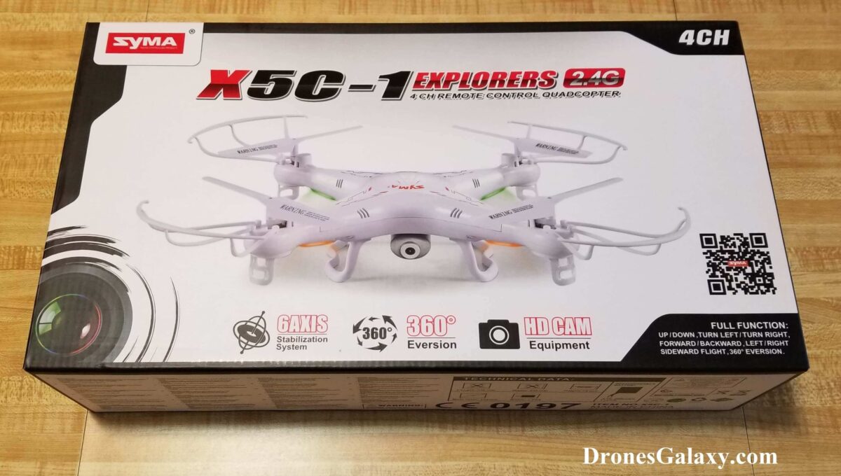 X5C-1 Drone Front Of Box
