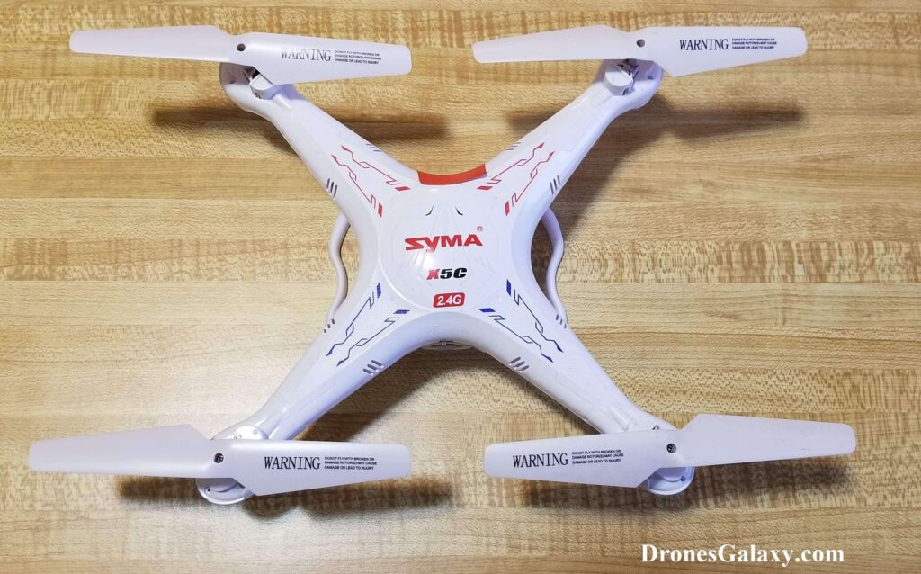 X5C-1 Drone Top View