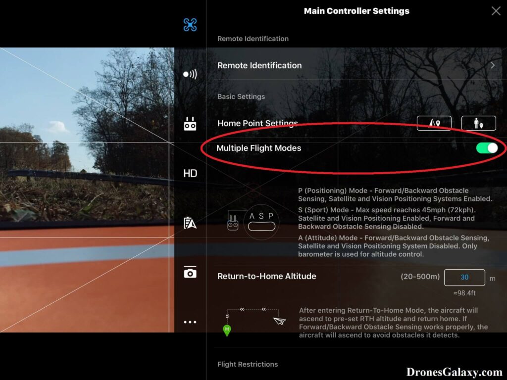 Dji flight hot sale modes explained