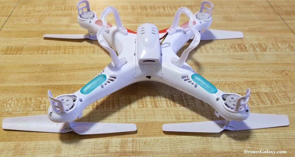 X5C-1 Drone Bottom Back View